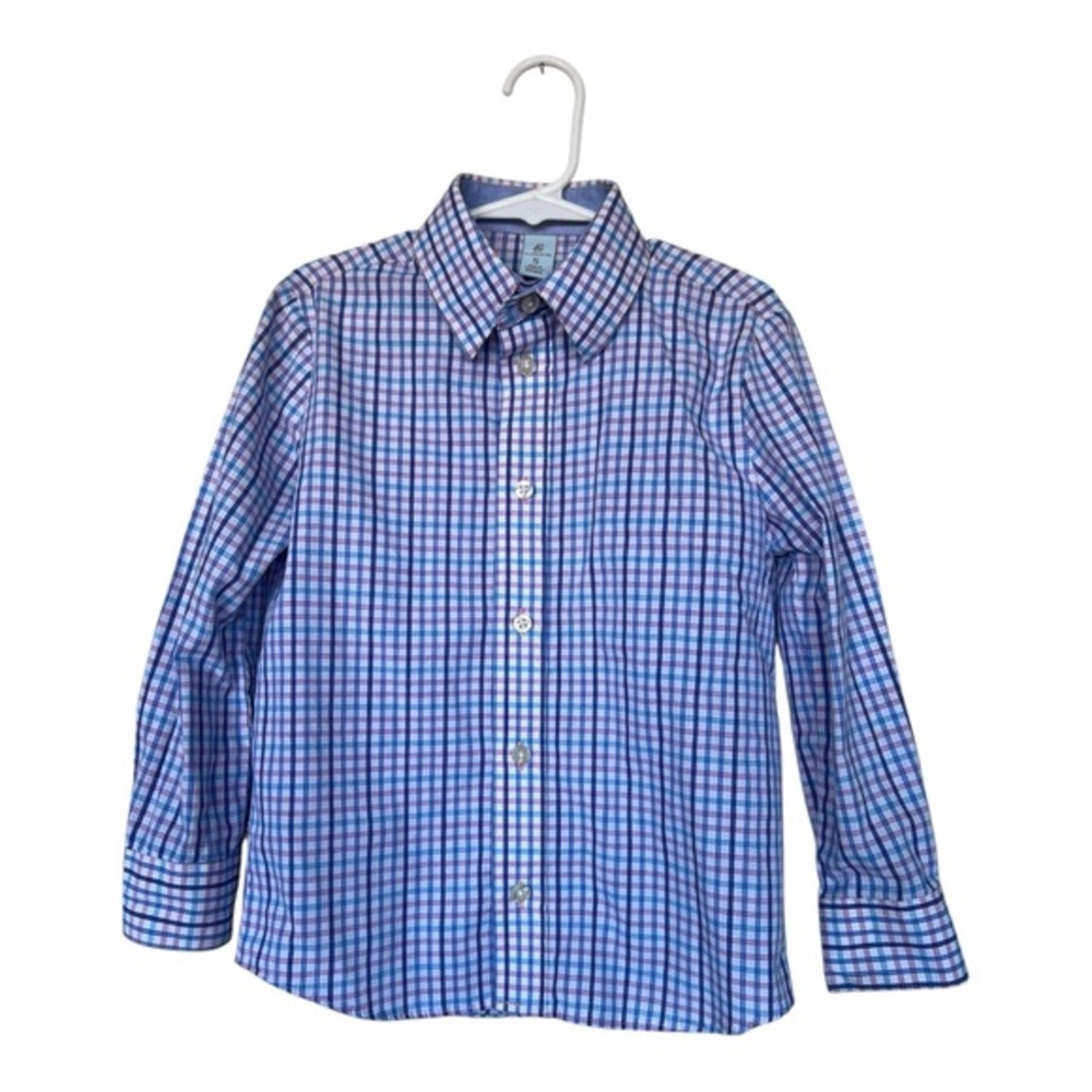Bundle of 5 Boys Shirt Class Club karl Kani  Gap Plaids Button Down Shirt Size 5
